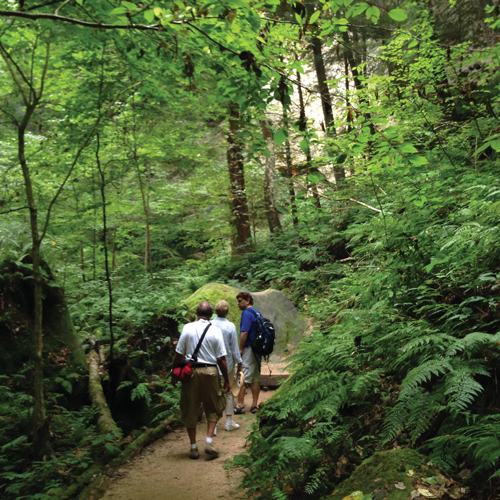 ecotour at conkles hollow with high rock adventures-hocking hills ecotours, hocking hills Ohio