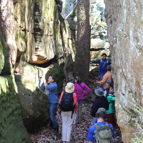 ecotour rock hall hocking hills ohio