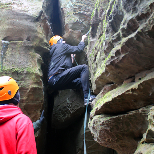 High Rock challenge tour in Hocking Hills Ohio